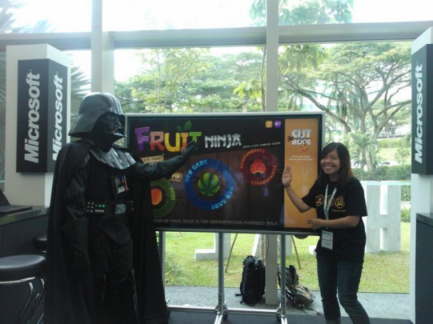 Fruit Ninja Vader