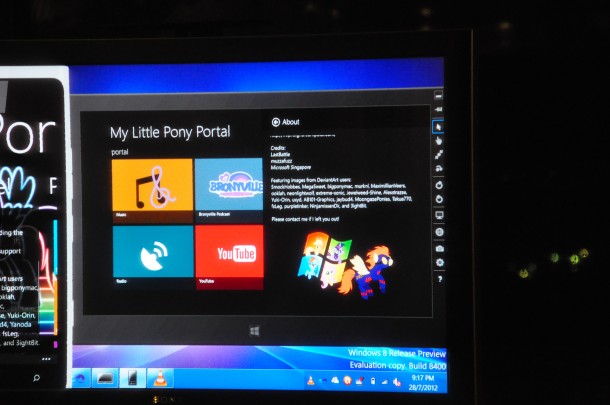 My Little Pony - Windows Phone to Windows 8 app
