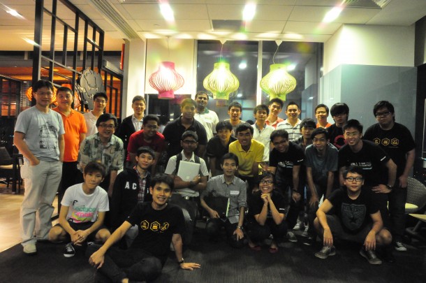 Everyone who attended Hackweekend #02