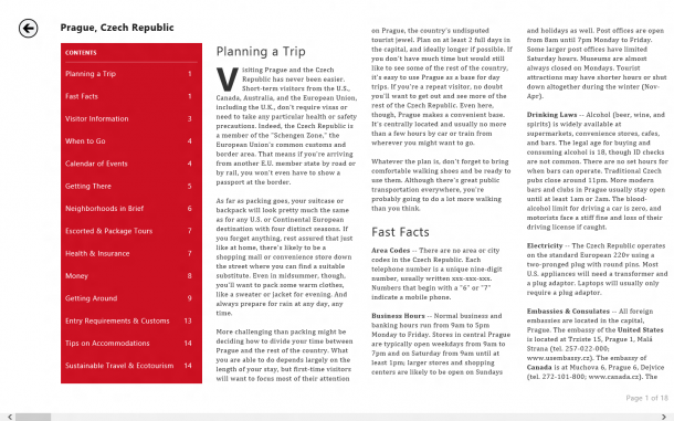 Planning your trips is much easier - get a quick overview of landmarks and things to look out for