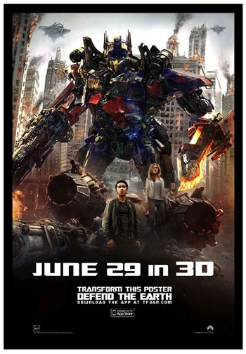 App - Transformers Defend the Earth Poster