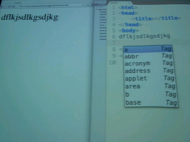 Talking about the different HTML Tags