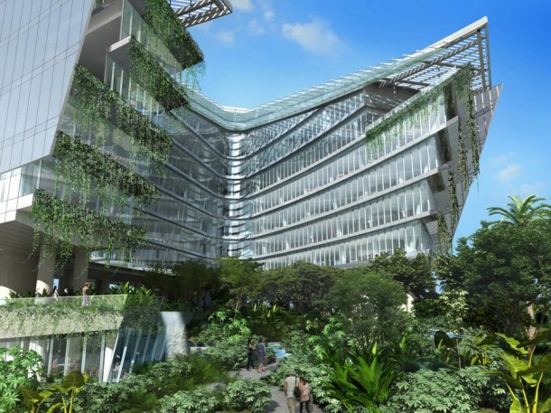 Lucasfilm's Sandcrawler Building will be completed by 2013 and is located at Fusionopolis.