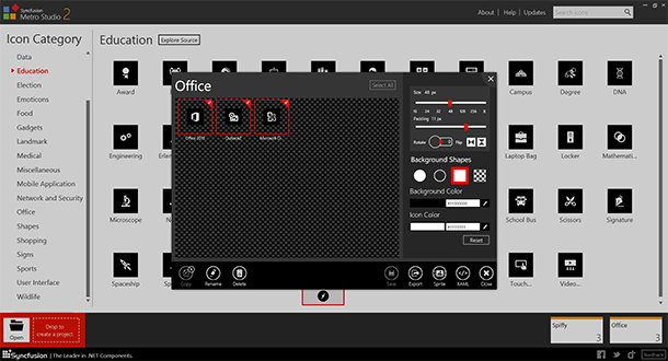 New in Metro Studio 2 – Projects