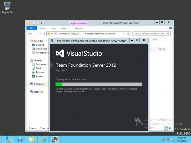 Installation of Remote SharePoint Extension