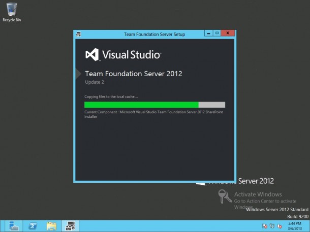 Installing Team Foundation Server 2012