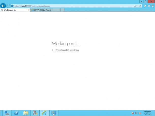 Configuring SharePoint Web Applications