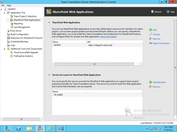 Configuring SharePoint Web Applications
