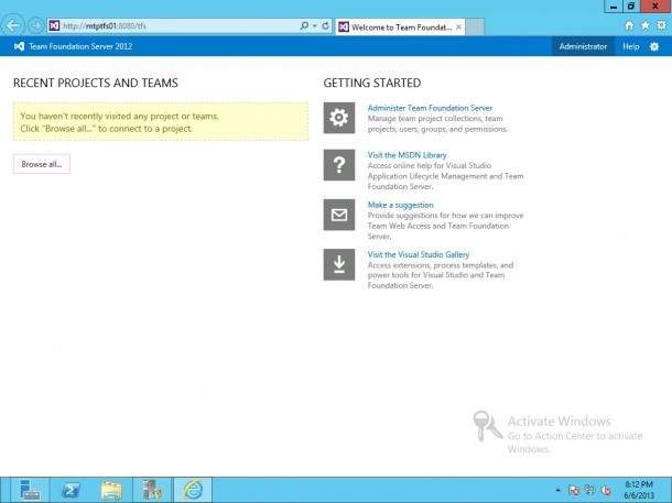 Team Foundation Server Portal