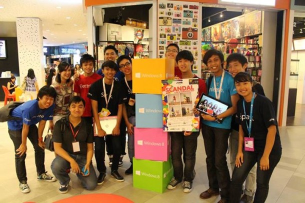 Scandal Tour with Windows 8