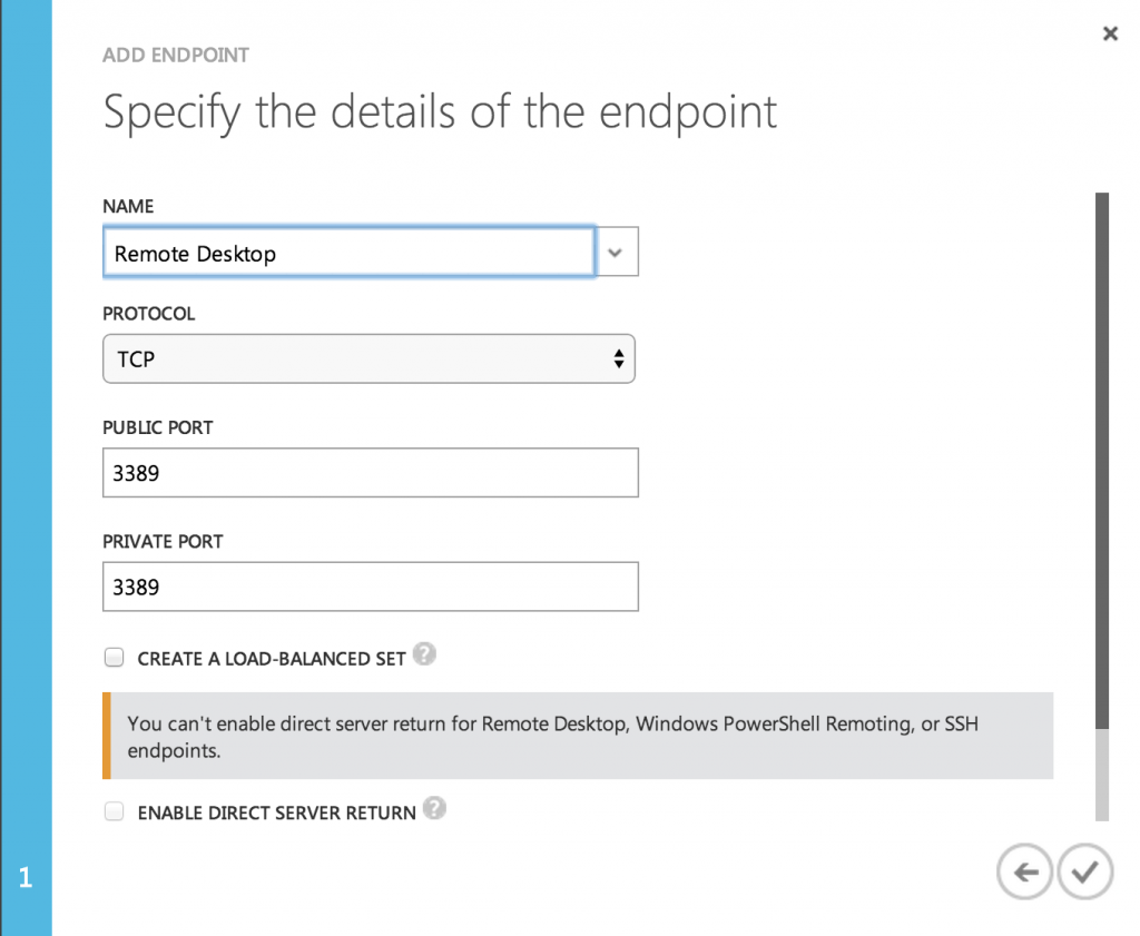 Remote Desktop Endpoint