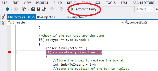 Unity Debugging