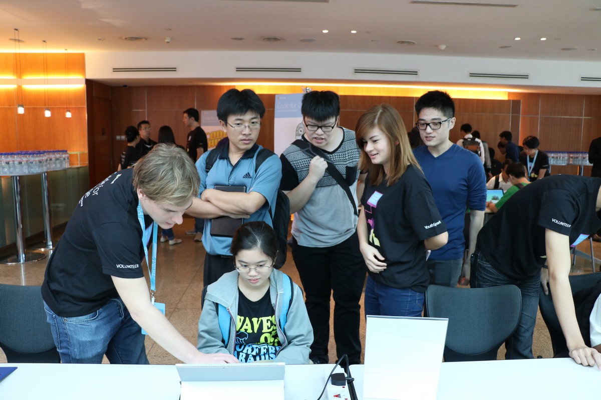 MSP Volunteers at Code for Change