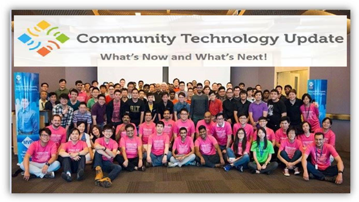 Microsoft Most Valuable Professionals bring back 'Community Technology Update' with lots more 'Oomph!'